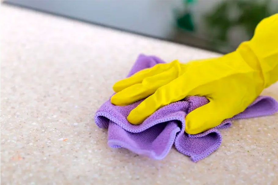 How to Clean a Honed Granite Countertop
