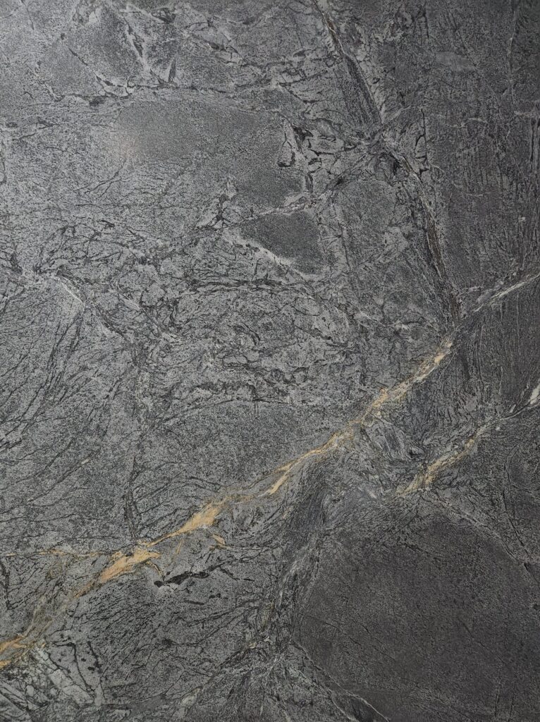 Soapstone Gray honed countertop material